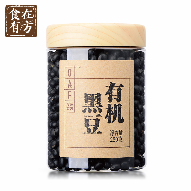 OAF食在有方 黑豆有机杂粮五谷粗粮绿心醋泡黑豆豆浆原料