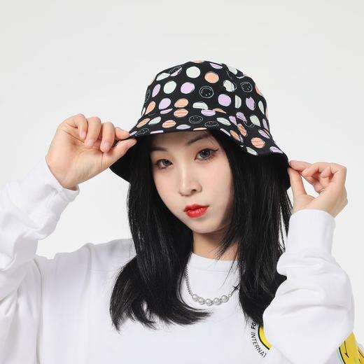 Adidas阿迪达斯男帽女帽2022夏季新款笑脸运动帽户外渔夫帽HA4666 商品图2