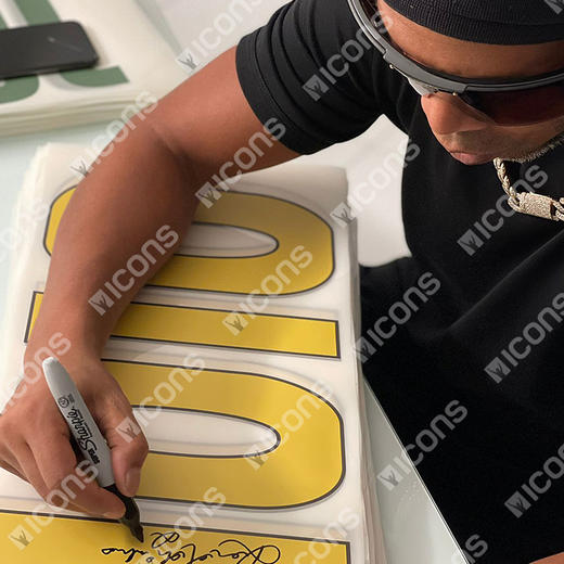 罗纳尔迪尼奥亲签巴塞罗那复古签名球衣含证书ICRFCBS2 商品图2