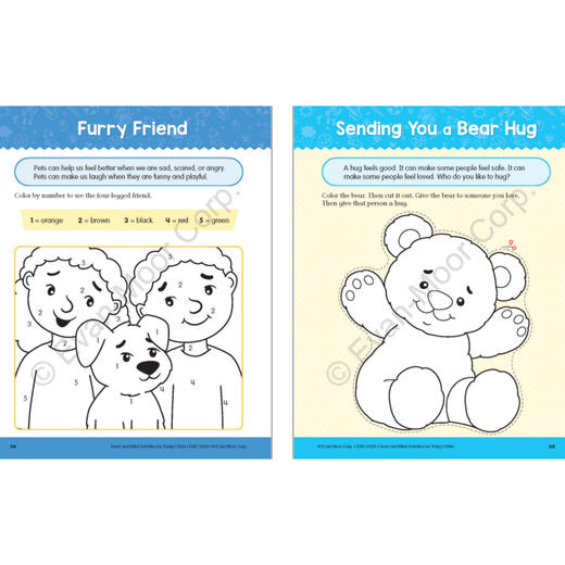 【兰心老师推荐】Evan-Moor Heart And Mind Activities For Today's Kids 新生代系列，心灵与思想活动书 美国加州原版教辅 商品图4