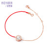 【积分抵值】时光印记系列桃花绳18K金珍珠/红玉髓手链红绳【生日会员】DBE00101/DBE00102 商品缩略图12