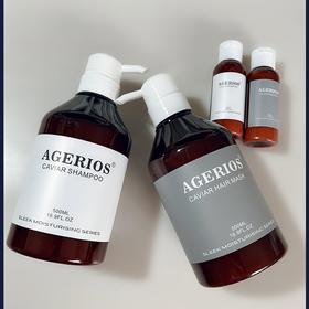 澳洲 AGERIOS 鱼子酱AG防老化深层修护洗发水/护发素 500ml