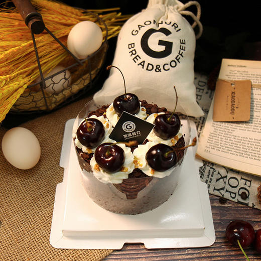 可可黑美人 4寸迷你蛋糕 商品图1