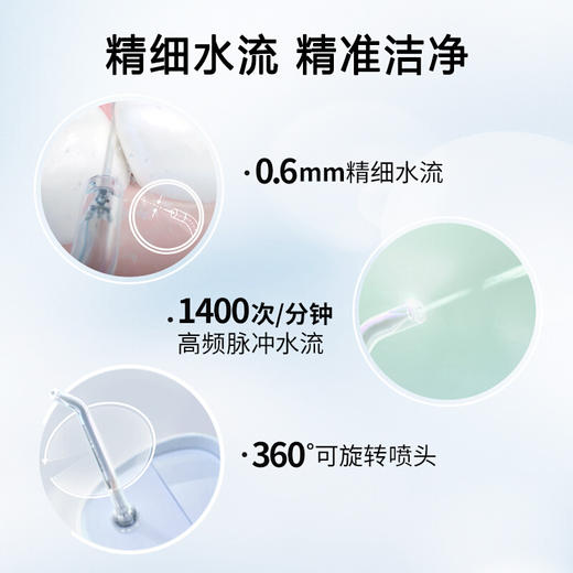 飞利浦PHILIPS Sonicare小净瓶便携式冲牙器洗牙器水牙线HX3331 商品图1