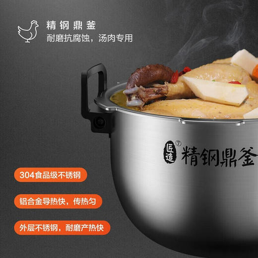 美的电压力锅家用3L智能家电全自动高压锅 杂粮饭 电饭煲养生电压力锅智能HT3088H 商品图6
