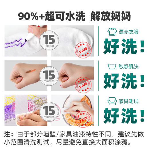 美乐童年 可水洗水彩笔 商品图5