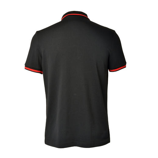 Marco Azzali黑色短袖POLO衫 TP545032B 商品图1