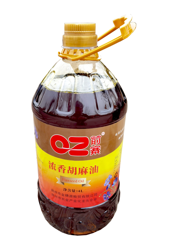 荞邦前寨纯胡麻油4L/桶