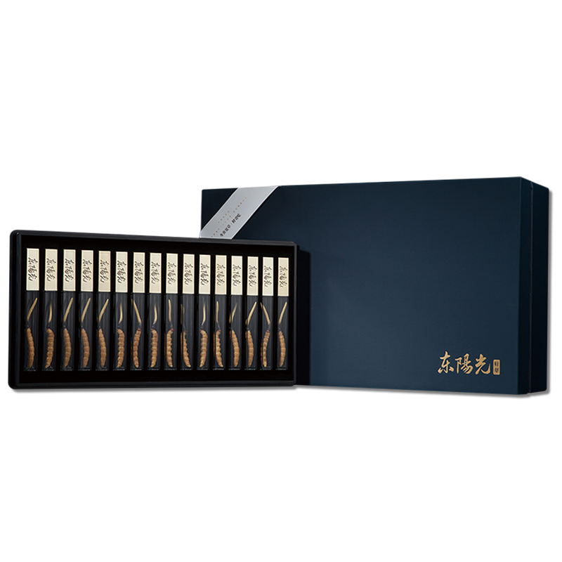 【尊享品】东阳光鲜虫草 新鲜冬虫夏草16支 礼盒装 0.8~1g/支