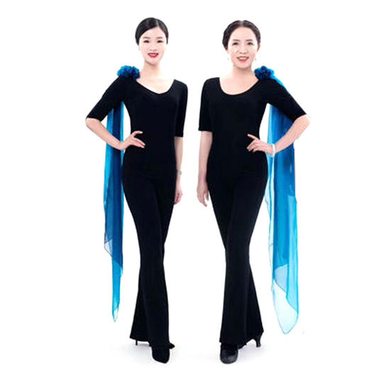 形体礼仪训练服优雅女子学院套装练功服成人名媛舞蹈形体培训春夏 商品图1