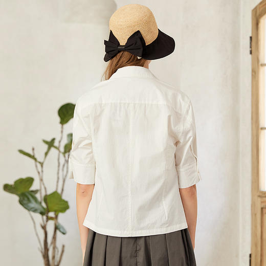 Famecoco范可儿小西装外套女夏新款休闲气质女神范小个子西服F223AB003 商品图2