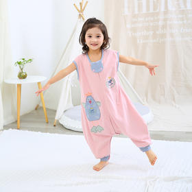 【爆款特价】宝宝睡袋婴儿春秋全棉薄款儿童分腿睡袋夏四季通用款幼儿防踢被子