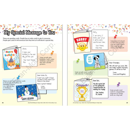 【安潇推荐】Evan-Moor Real World Writing Activities For Today's Kids 新生代系列，现实世界写作 商品图3