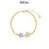 ZEGL设计师春日野趣系列925纯银花朵手链女ins小众设计闺蜜手饰品 商品缩略图0