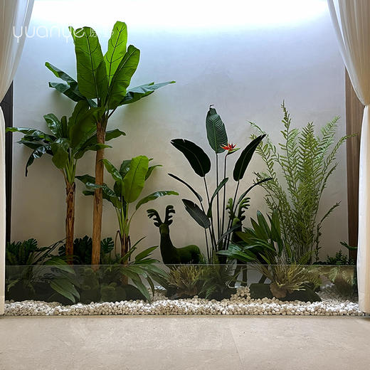 原野园林私家定做专属定制设计师机场景观商场酒店客厅大堂仿真花 商品图2