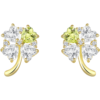 ZEGL设计师春日野趣系列爱心四叶草耳钉小众设计感耳环银针耳饰品 商品缩略图7