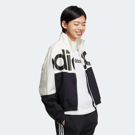 Adidas阿迪达斯外套女装2022春季新款NEO运动上衣休闲夹克HE4535 商品图1