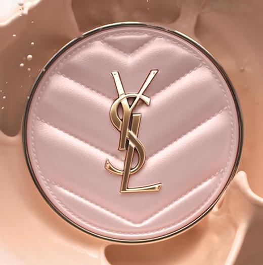 YSL圣罗兰粉气垫 遮瑕保湿持久养肤丝缎肌干皮挚爱12g 商品图0