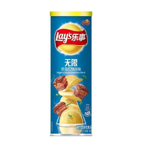 乐事无限吮指红烧肉味104克 商品图0