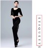 新款金丝绒形体服套装女礼仪训练走秀仪态优雅练功服舞蹈围脖 商品缩略图6