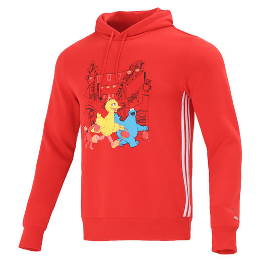 【新年红】2022年新款连帽卫衣男装上衣运动休闲时尚套头衫 商品图1