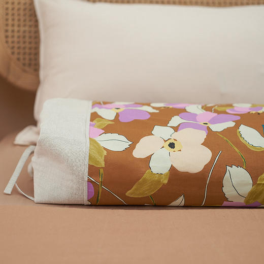 鸢尾花系列可调节荞麦枕 商品图1