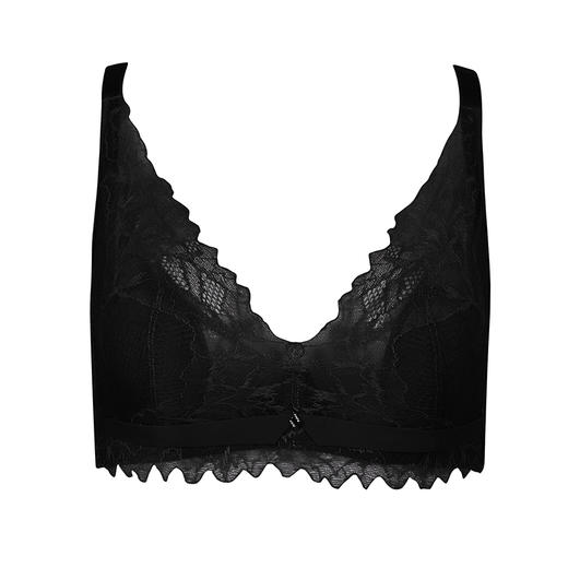都市丽人CD杯调整型文胸蕾丝超薄3/4杯塑身文胸四排扣无钢圈LJ23E3 商品图1