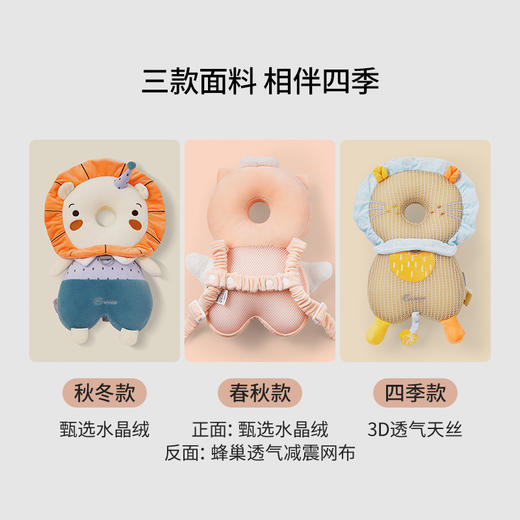 【安抚玩乐】嫚熙婴儿防摔枕学走步防撞保护垫 商品图1