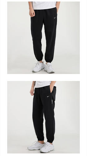 NIKE耐克裤子男裤新款篮球运动裤收口休闲裤CK6366-010