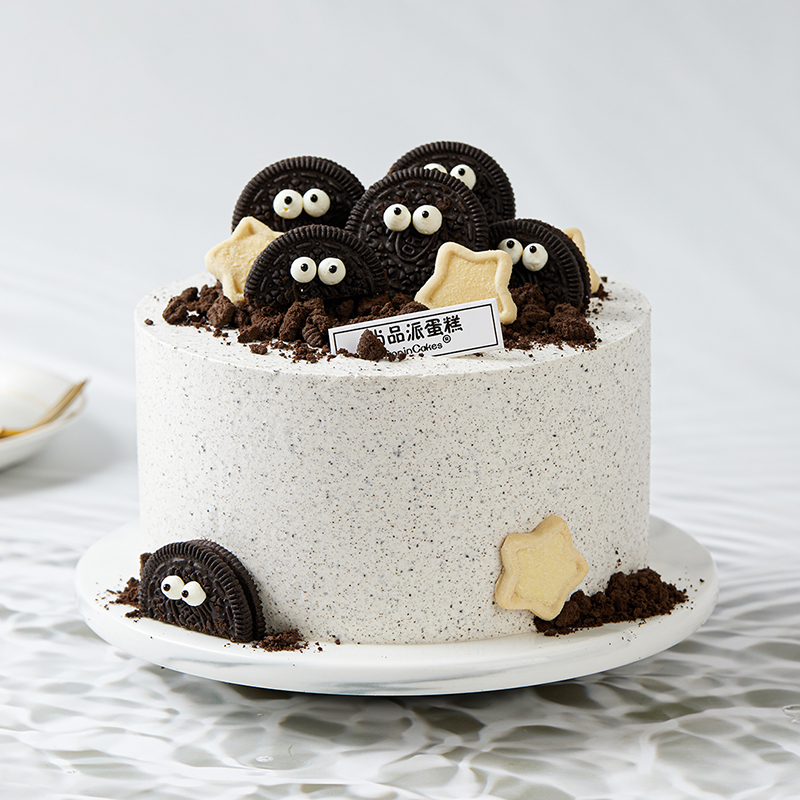 小煤球-奥利奥咸奶油蛋糕【惠州】