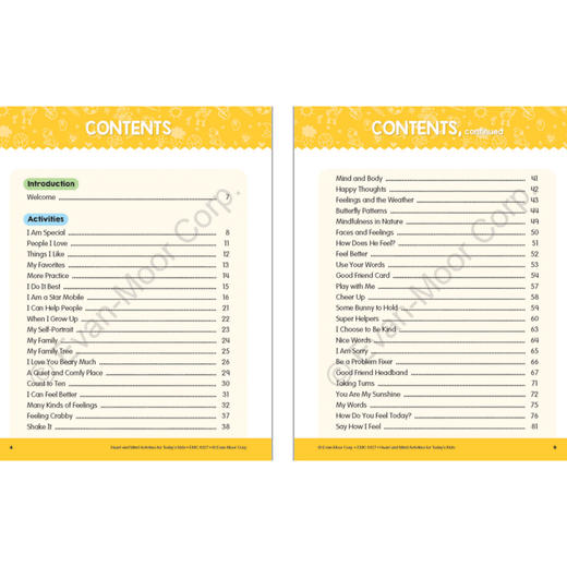 【兰心老师推荐】Evan-Moor Heart And Mind Activities For Today's Kids 新生代系列，心灵与思想活动书 美国加州原版教辅 商品图2