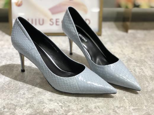 IUIU SECOND 春夏浅口高跟鞋蛇皮单鞋 商品图4