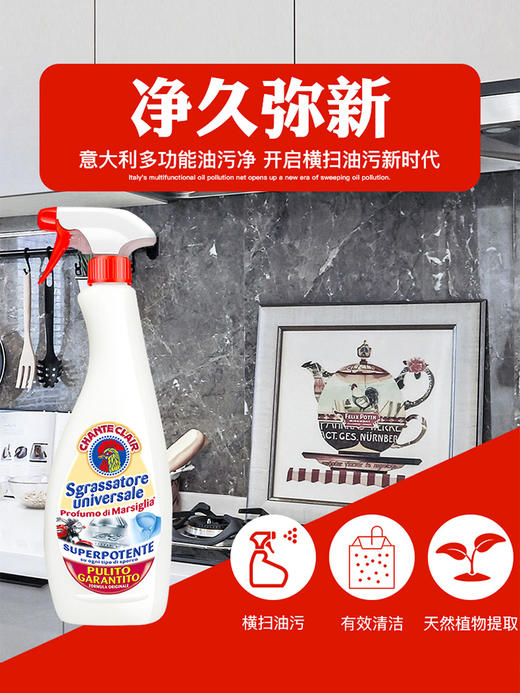 大公鸡多能油污净（柠檬香型）625ml 商品图1