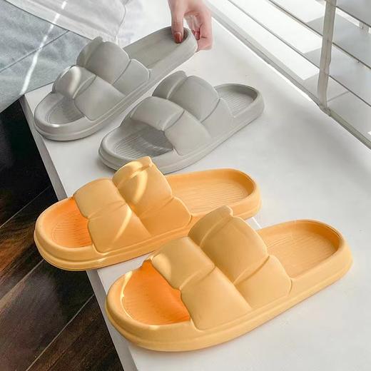 【39.9元2双，下单拍2双！】夏季防臭拖鞋 防滑耐磨鞋底 生活美学多种颜色 男女情侣款PS20828/PS20827 商品图1