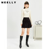 NEELLY纳俪商场同款百褶裙女冬新款时尚高腰A字裙半身短裙百搭N21112E01176 商品缩略图1