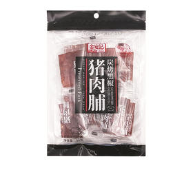 金安记手撕猪肉脯*原味/炭烤黑椒味/90g/包