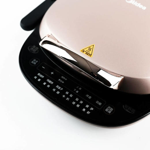 美的电饼铛双面拆洗加深25mm触摸屏自动断电可定时家用自动智能不粘锅30规格JS3009 商品图5