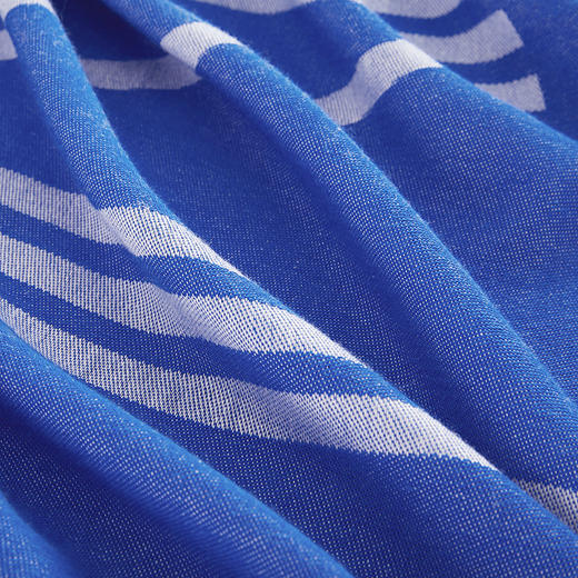 KPJ-006 Kzlogo提花披肩(蓝） 商品图3