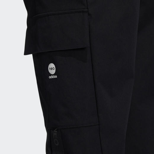 adidas neo阿迪达斯女运动休闲春季新款工装长裤HE4484 商品图3