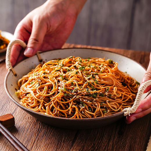 十堰 中国面食 湖北热干面 +四川担担面 + 山西刀削面组合装510g/份（192克/袋*1+171.5克/袋*1+146.5克/袋*1) 商品图6