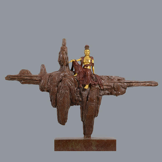 宇达青铜全铜摆件 <艺术佛像之四> 创意礼品 工艺品 家居饰品摆件 商品图0