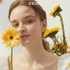 ZEGL设计师春日野趣系列爱心四叶草耳钉小众设计感耳环银针耳饰品 商品缩略图2
