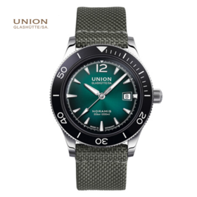 宇联（UNION GLASHÜTTE）德国手表 诺拉敏斯系列 机械男表日历运动腕表 D012.907.18.097.00