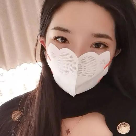 【限时折扣】猫咪印花立体口罩大人50只 商品图3