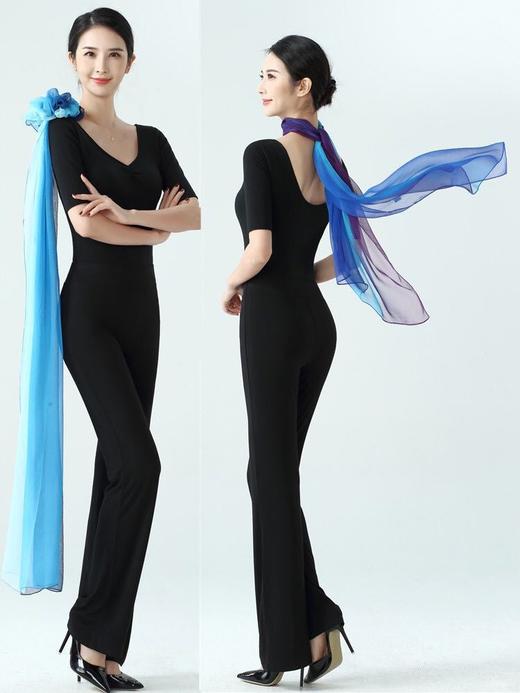 礼仪形体训练服装优雅女子学院套装连体舞蹈服东方仪态走秀培训服 商品图1