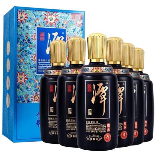 【推荐】潭酒 国藏景泰蓝 酱香型 53度500ml*6整箱装 商品图1