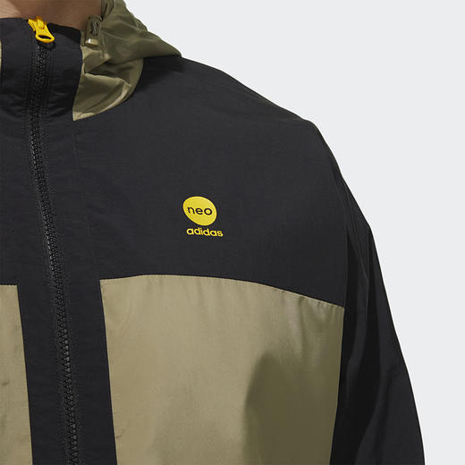 Adidas阿迪达斯男装外套2022春季新款NEO舒适休闲运动夹克HM7425 商品图2
