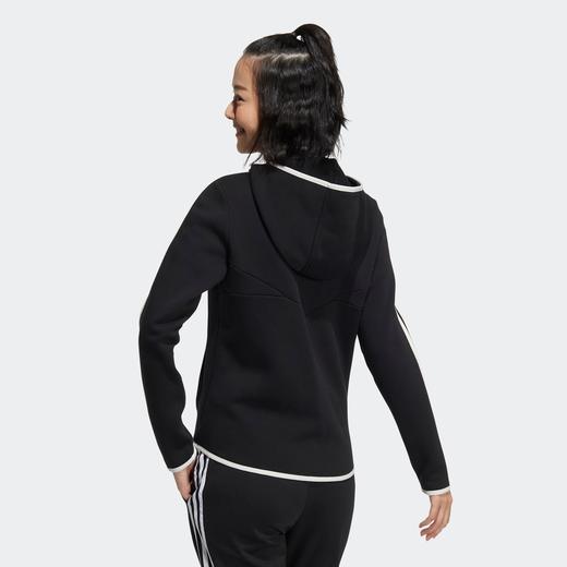 adidas阿迪达斯官网neo女装春季运动保暖加绒连帽夹克外套HM7420 商品图1