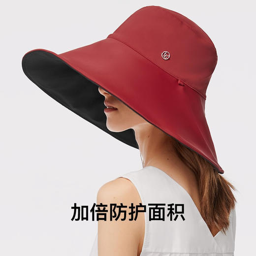 蕉下【李小冉同款】遮阳帽女防晒帽渔夫帽加宽帽檐透气UPF50+防紫外线海边沙滩户外运动2021-倍护渔夫帽【下单备注颜色】 商品图0
