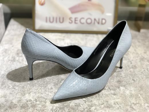 IUIU SECOND 春夏浅口高跟鞋蛇皮单鞋 商品图5